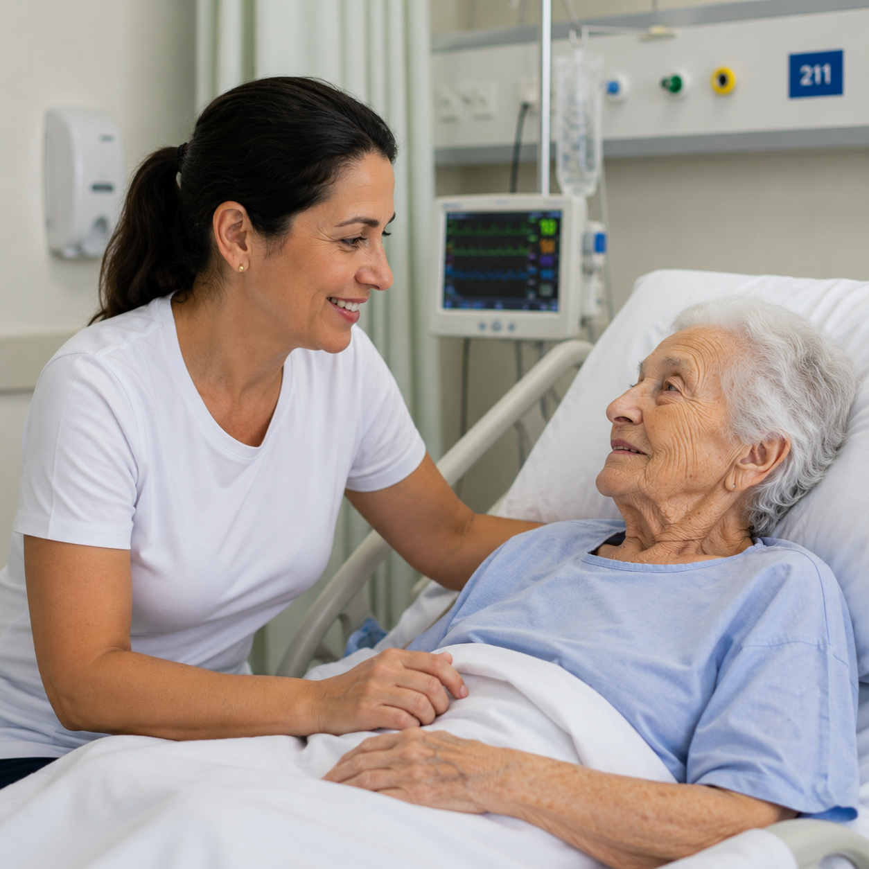 Acompanhamento hospitalar